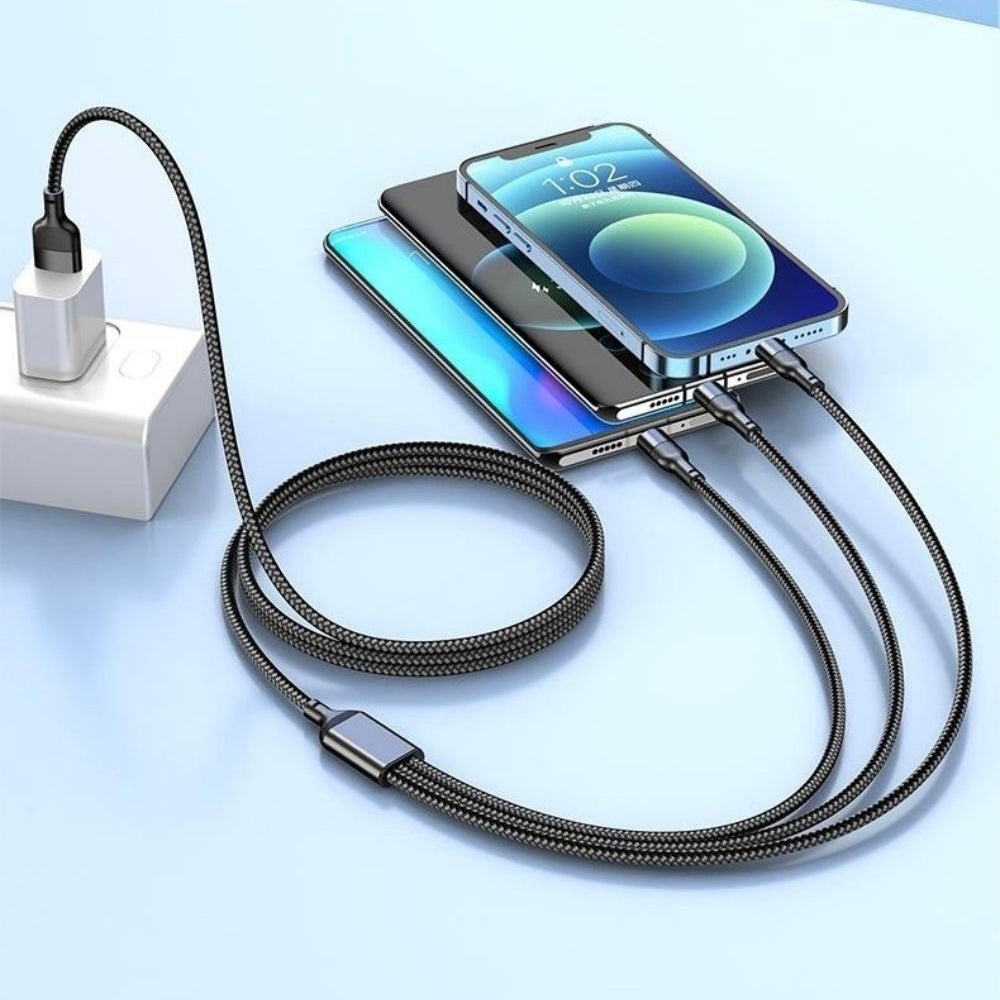 iNHOME  三合一 快速充電線