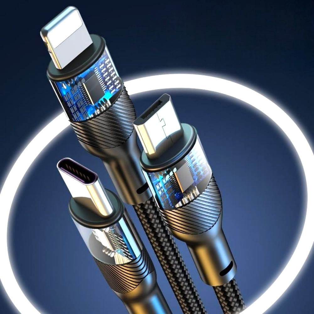 iNHOME  三合一 快速充電線